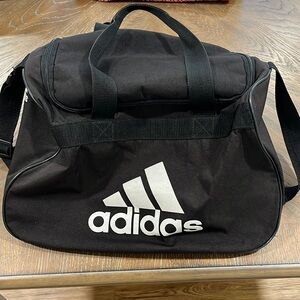 Adidas Small Black Duffel Bag